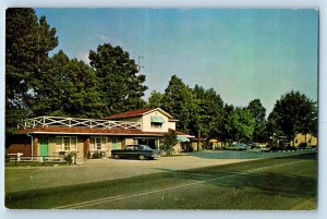 Orillia Ontario Canada Postcard Orillia Motel c1950's Unposted Vintage