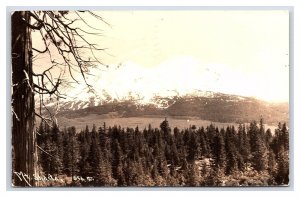 Postcard Mt Shasta California RPPC Real Photo Card c1943