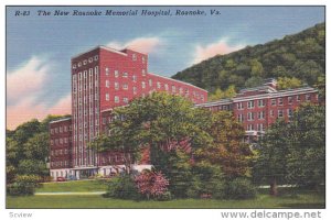 The New Roanake Memorial Hospital, ROANAKE, Virginia, 30-40s
