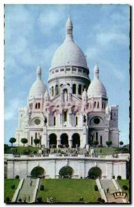 Paris Postcard Modern Montmartre Sacre Coeur