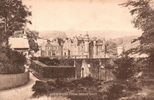 Vintage Postcard 1910's Abbotsford From Southeast Getty Museum Valentine's Pub