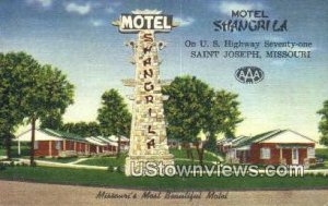 Motel Shangrila in St. Joseph, Missouri