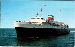 Postcard BOAT SCENE Yarmouth Nova Scotia NS AK9479