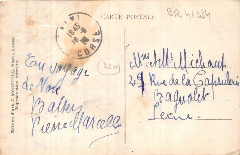 BR41334 Calvi plage le fond du golfe et le corsotel   France