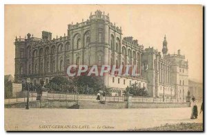 Old Postcard Saint Germain en Laye the castle