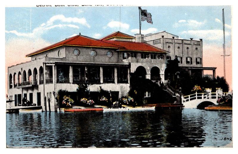 Michigan  Bell Isle ,  Detroit Boat Club 
