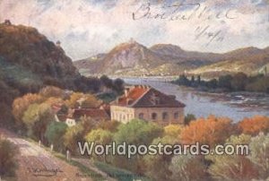 Rolandseck Drachenfels Germany 1911 