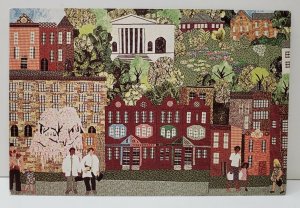 Piecing together, Community Quilt Union Memorial Hospital Baltimore Postcard C20