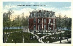 Governor's Mansion in Jefferson City, Missouri