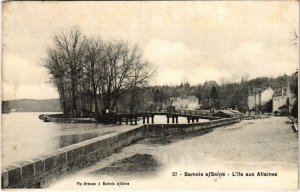 CPA SAMOIS-sur-SEINE L'Ile aux Allaines (1320000)