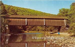 Catskill Mountain Covered Bridge - Beaverkill, New York