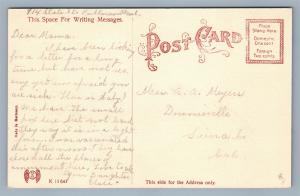 PULLMAN WA W.S.C. ADMINISTRATION BUILDING ANTIQUE POSTCARD