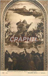 Postcard Old Gallery Reale di Venezia Tiziano Vecellio (Titian) The Assumption