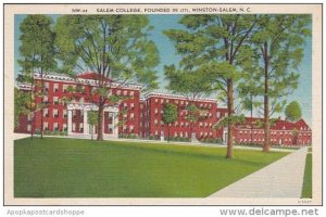 North Carolina Winston Salem Salem College Founded In 1771