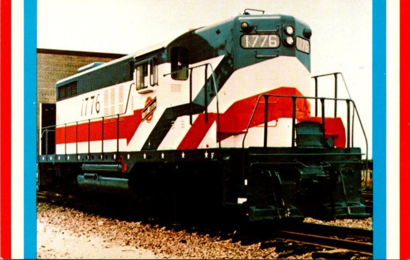 Trains Chicago and North Western Transportation Company Locomotive 1776