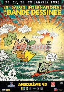 Postcard Modern International Exhibition of Comics Angouleme 95