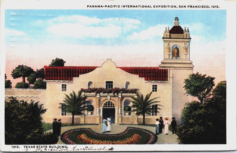 Panama Pacific International Exposition San Francisco Texas State Building C150