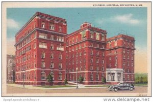 Minnesota Rochester Colonal Hospital 1934