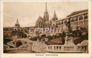 'Postcard Old Fisherman''s Bastion in Budapest'