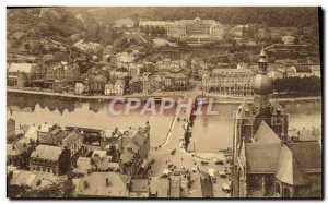 Old Postcard Dinant Panorama and Faubourg St Medard