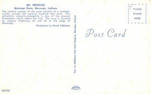 Vintage Postcard Mount Vesuvius Marengo Cave Arched Hall Marengo Indiana IN