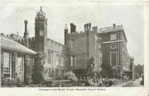 Middlesex Postcard - Orangery and South Front, Hampton Court Palace - Ref TZ3135