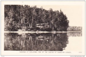 RP, Shadows At Sun-Down, One Of The Cabins At Canadian Lodges, Canada, 1920-1...