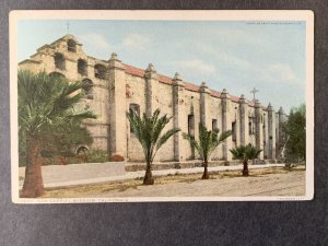 San Gabriel Mission San Gabriel CA Litho Postcard H1162085451