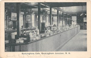 Rockingham Junction New Hampshire Rockingham Cafe, Undivided Back, PC U17462