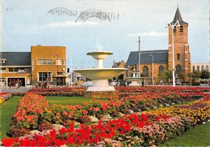 BT3491 Station kerk en stadhuis Blankenberge       Belgium