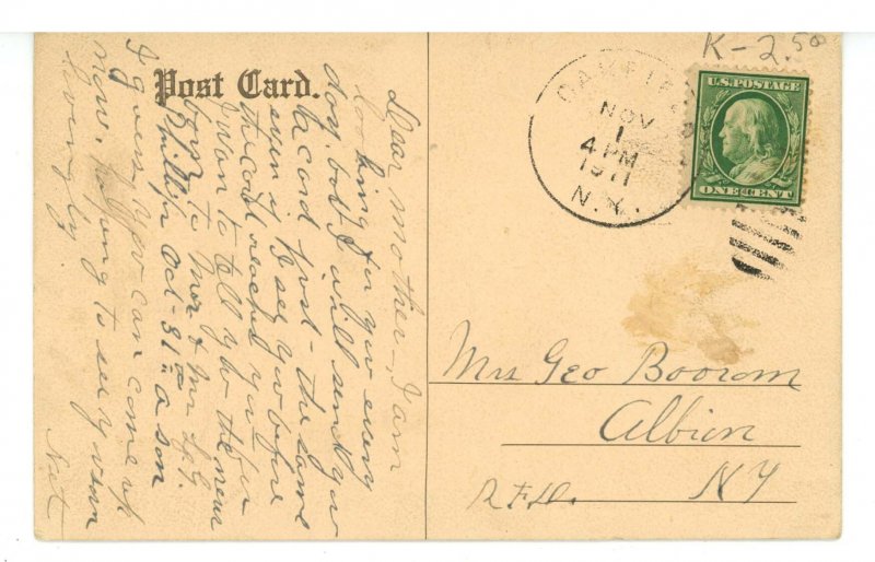 NY - Batavia. Holland Land Office ca 1911