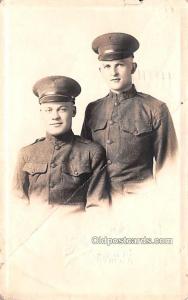 Military Men Military Real Photo Soldier 1917 