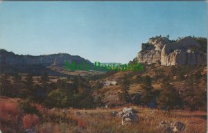 America Postcard - Nebraska's Wild-Cat Hills,Nr Scottsbluff,Nebraska Ref.RS29237