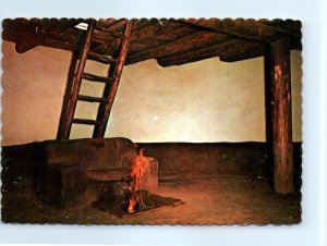 Postcard - Restored Kiva In Pecos Ruins, Pecos National Monument - New Mexico