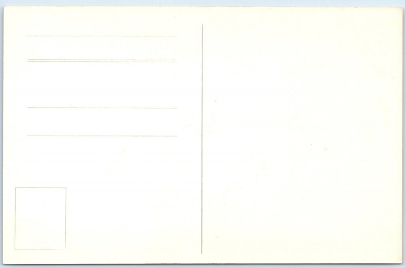 c1950s Germany Christmas Angel Children Baskets Fruit Pine Tree German A365