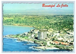 Vintage Beautiful La Jolla, California. Postcard &B