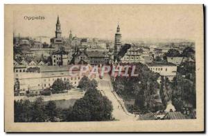 Old Postcard Oppeln Poland Polska Poland