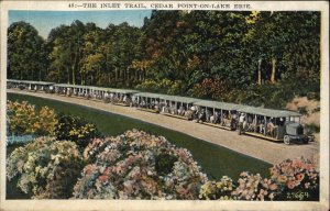 Sandusky Ohio OH Train Station Depot c1920s Postcard