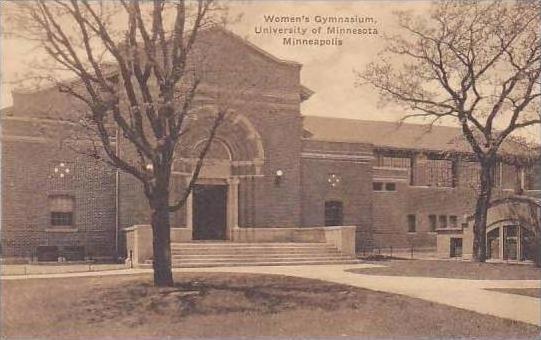 Minnesota Minneapolis Womens Gymnasium University of Minnesota Albertype