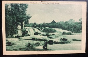 Mint Belgian Congo Real Picture Postcard Dominican Mission Rungu River