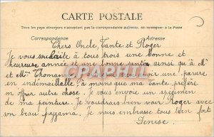 Old Postcard Card Giraffe (drawing hand)