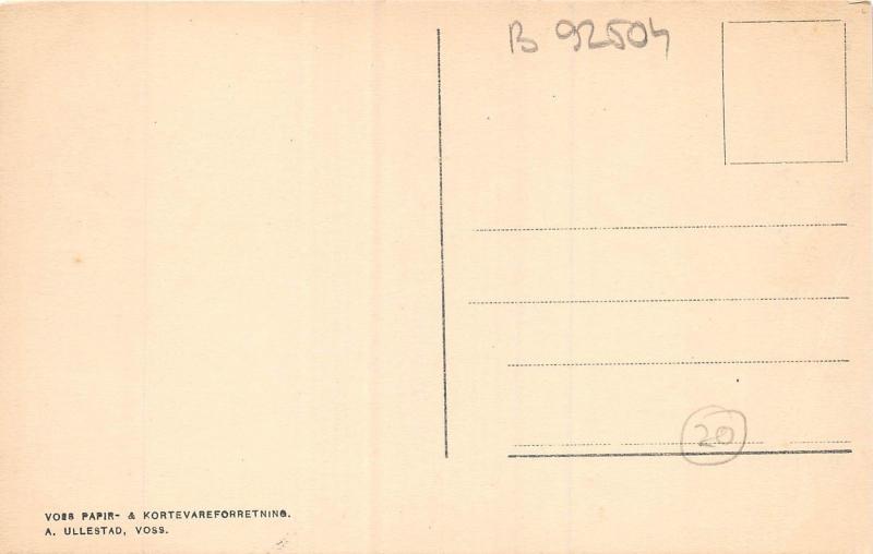 B92504 vossevangen norway