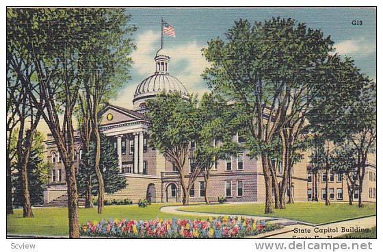 Exterior, State Capitol Building, Santa Fe, New Mexico,  30-40s