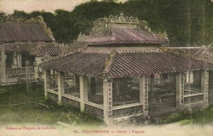 CPA AK Vietnam Indochine COCHINCHINE Hatien - Pagode (62666)