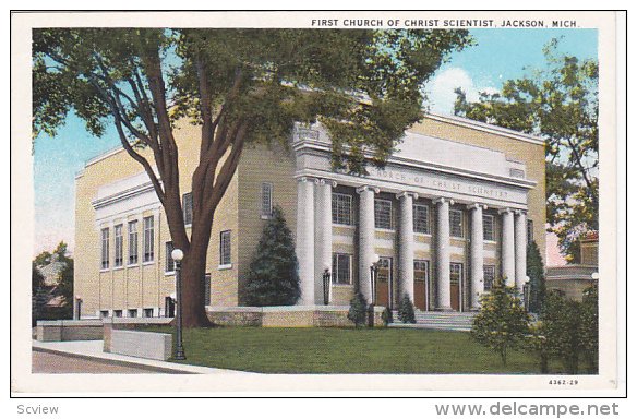 First Church of Christ Scientist, JACKSON, Michigan, 10-20s