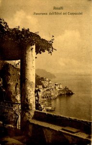 Italy - Amalfi. View from Hotel dei Cappuccini