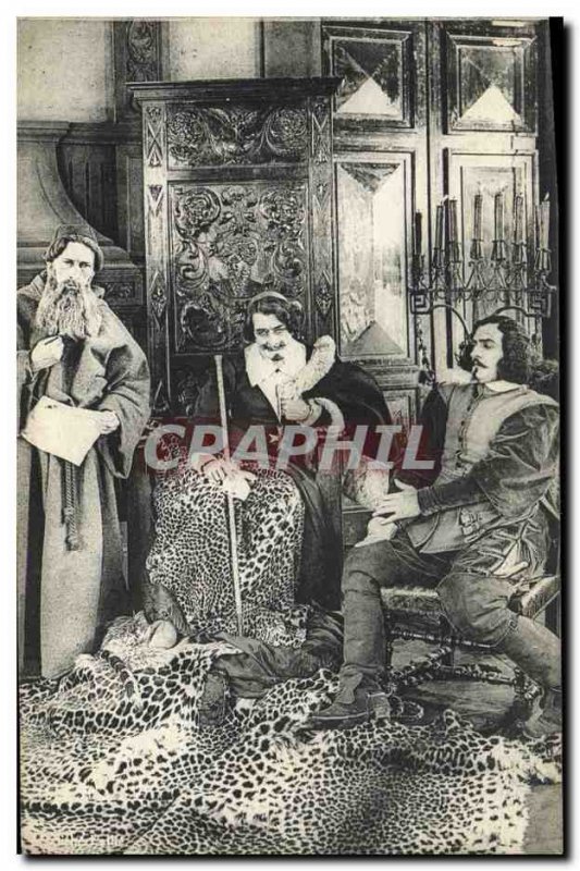 Old Postcard Cinema The Three Musketeers Alexandre Dumas Auguste Maquet