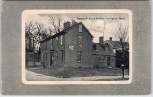 LEXINGTON, MA Massachusetts     HANCOCK-CLARK HOUSE    c1910s    Postcard