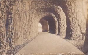 Oregon Columbia River Highway Tunnel At Mitchells Point