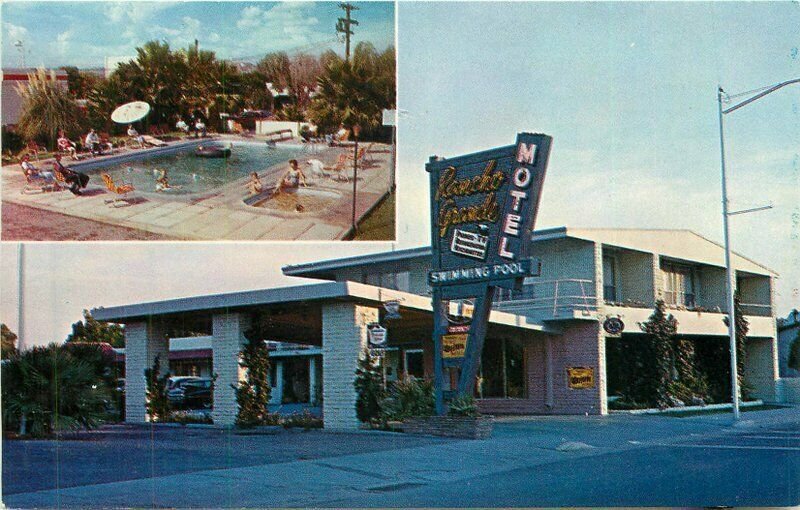 Wickenburg Arizona Rancho Grande Motor Hotel Double B Photo Postcard 22-345